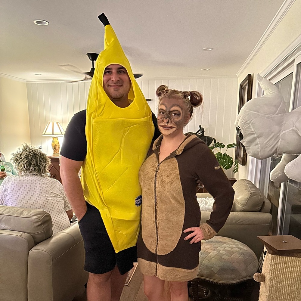 Adult Banana Halloween Costume! 🍌